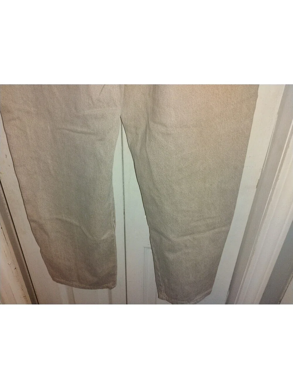 Wrangler Beige Straight Leg Jeans